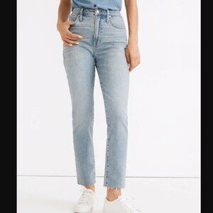 Madewell Curvy Perfect Vintage Jean in Ellicott Wash 25